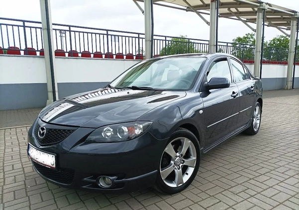 Mazda 3 cena 9900 przebieg: 64000, rok produkcji 2005 z Sochaczew małe 56